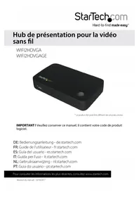 Notice StarTech.com WIFI2HDVGA Pointeur sans fil