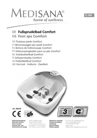 Notice MEDISANA FS 885 Bain de pieds