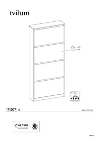 Notice Tvilum 71007 Armoire