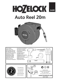 Notice HOZELOCK AUTO REEL 2490 Tuyau d'arrosage