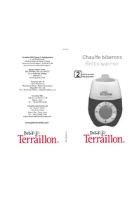 Notice TERRAILLON STYLE PRC43208VI Chauffe-bouteille