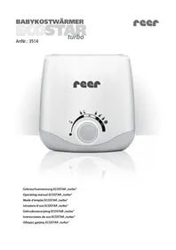 Notice Reer ECOSTAR TURBO 3514 Chauffe-bouteille
