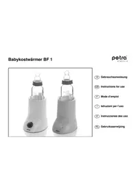 Notice Petra Electric BF1 Flaschenwärmer
