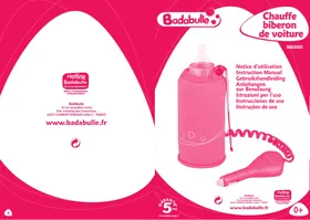 Notice Badabulle B002001 Chauffe-bouteille