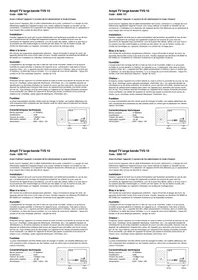 Notice Axing TVS 1000 Amplificateur de signal TV