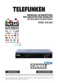 Notice TELEFUNKEN TDSC 330 BU Recepteur