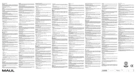 Notice MAUL COMPACT S Balance