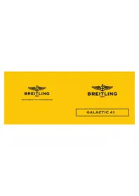 Notice Breitling GALACTIC 41 Часы