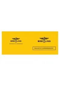 Notice Breitling GALACTIC CHRONOGRAPH II Часы