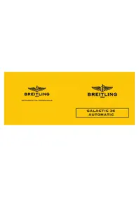 Notice Breitling GALACTIC 36 AUTOMATIC Часы