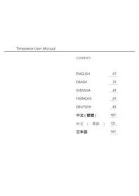 Notice Georg Jensen K41ST04 Montre