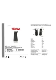 Notice TRISTAR SD2510 Zeepdispenser