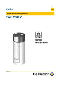 Notice DE DIETRICH KALIKO TWH 200EV Pompe à eau