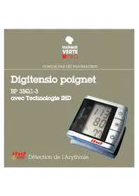 Notice Marque Verte DIGITENSIO BP 3BQ13 Tensiomètre
