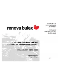 Notice BULEX SERIES 4000 Chaudière de chauffage central