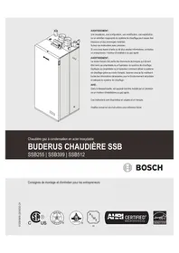 Notice BUDERUS SSB512 Chaudière