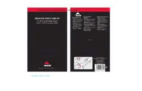 Notice MSR REFLECT UTILICORD Tente