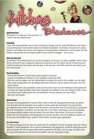 Notice White Goblin Games THE WITCHES OF BLACKMORE Jeu de société