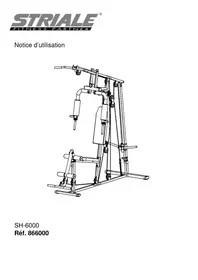 Notice Striale SH6000 Équipement de fitness