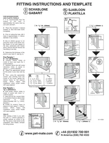 Notice Cat Mate 254 ELECTROMAGNETIC Animaux domestiques