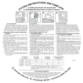 Notice Cat Mate 210W GLASS Animaux domestiques