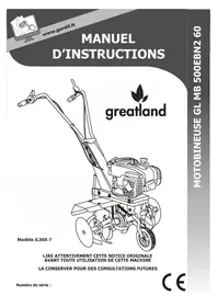 Notice Greatland GL MB 500 EBN2 60 Scarificateur