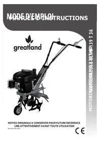 Notice Greatland GL MB 139T 50 Scarificateur