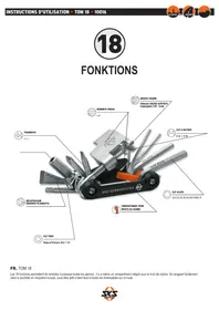 Notice SKS TOM 18 Accessoire de vélo