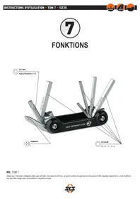 Notice SKS TOM 7 Accessoire de vélo