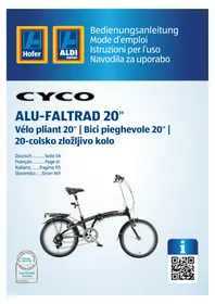 Notice Cyco AHK0316 Vélo