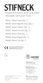 Notice Laerdal STIFNECK COLLIER CERVICAL Bretelle