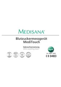 Notice MEDISANA MEDITOUCH Glucomètre