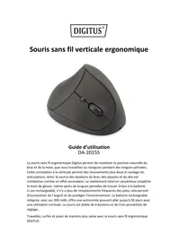 Notice Digitus DA20155 Souris