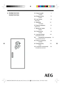 Notice AEG SWB61501DG Cave à vin
