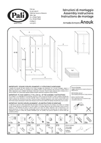 Notice Pali ANOUK Armoire