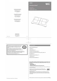 Notice NINTENDO WII BALANCE BOARD Controller