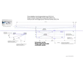 Notice Burg Wächter GTS 514 Ferme-porte