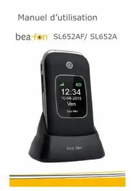 Notice Bea-fon SL652A Téléphone mobile