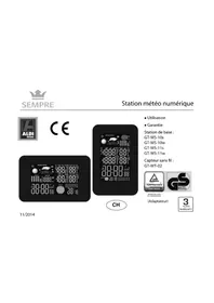 Notice Sempre GTWS10S Station Météo