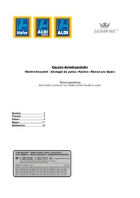 Notice Sempre HO5AU4900 Uhr