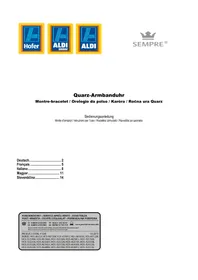 Notice Sempre HO5AU3520 Uhr