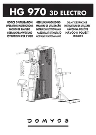 Notice DOMYOS HG 970 Équipement de fitness