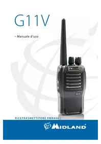 Notice MIDLAND G11V Walkietalkies