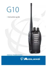 Notice MIDLAND G10 ασύρματοι πομποδέκτες