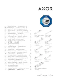 Notice Hansgrohe AXOR URQUIOLA Robinet