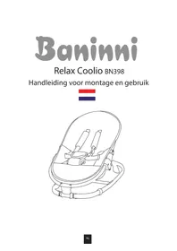Notice Baninni RELAX COOLIO BN398 Balançoire pour bébé