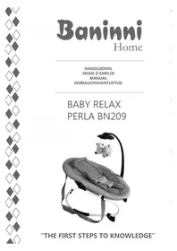 Notice Baninni RELAX PERLA BN209 Balançoire pour bébé