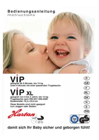 Notice HARTAN VIP GT Poussette