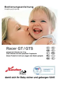 Notice HARTAN RACER GTS Poussette