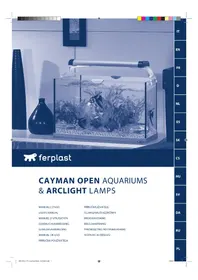 Notice Ferplast CAYMAN 110 OPEN Acquario